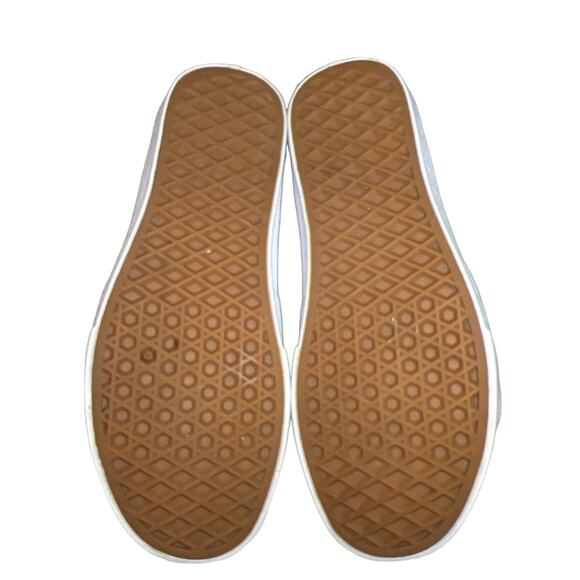 VANS Off the Wall Hi-Tops in Black Suede w/White Detail Men's Size 5.5 Womens 7 - Picture 6 of 8